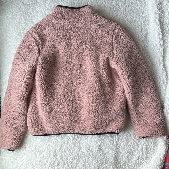 Hurley Bubble Gum Pink Sherpa Jacket - Picture 2 of 3